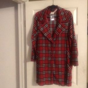 Plaid Coat